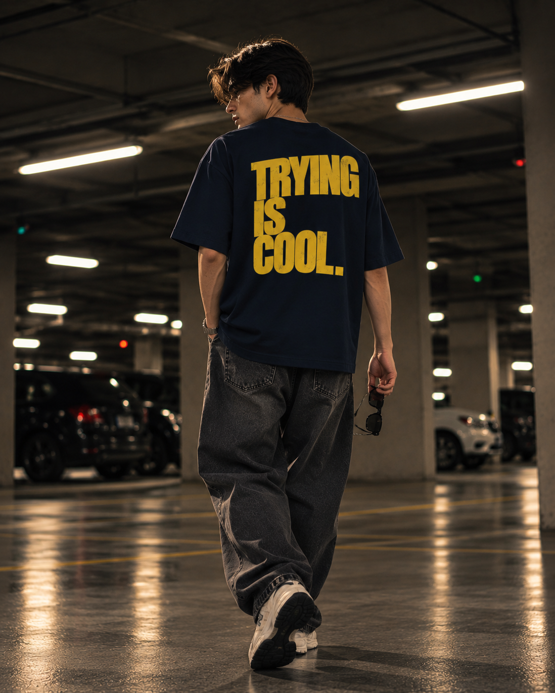 TRYING IS COOL TEE